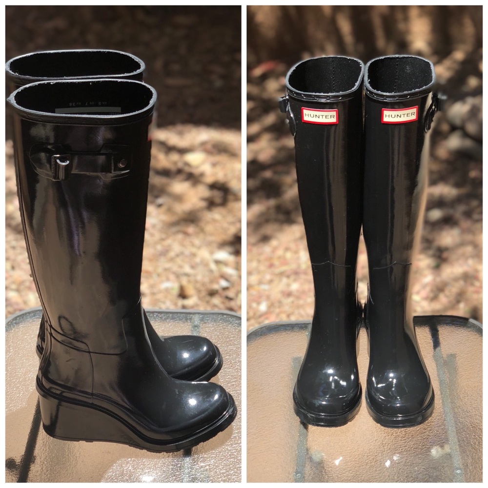 Hunter Wedge Rain Boot